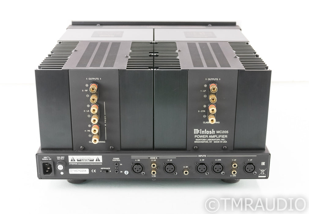McIntosh MC205 5-Channel Power Amplifier; MC-205