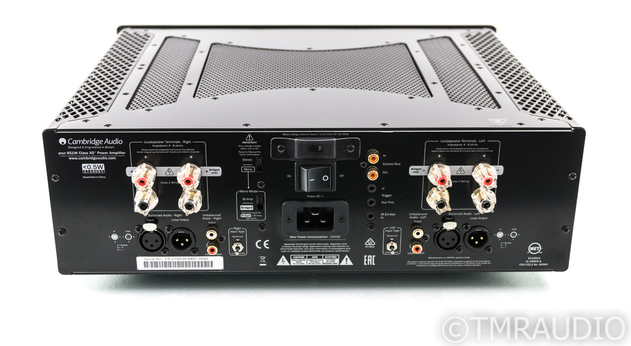 Cambridge Audio Azur 851W Stereo Power Amplifier; 851-W