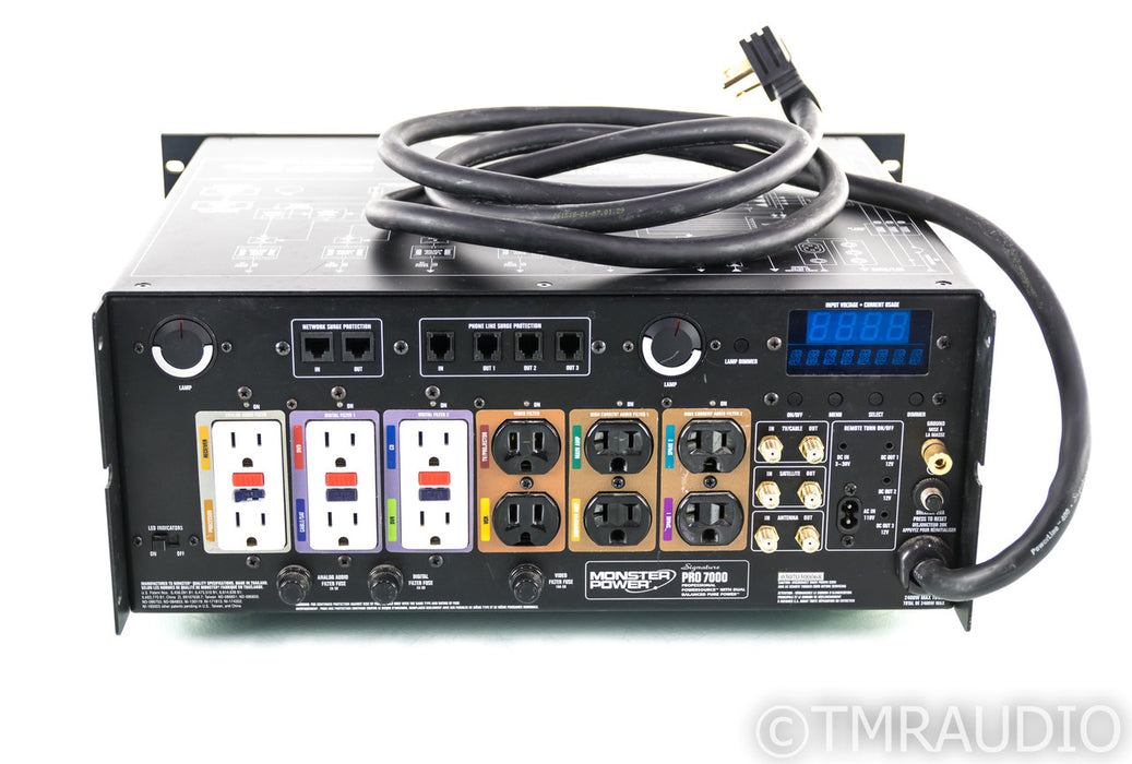 Monster Power Signature Pro 7000 AC Power Line Conditioner; 20A