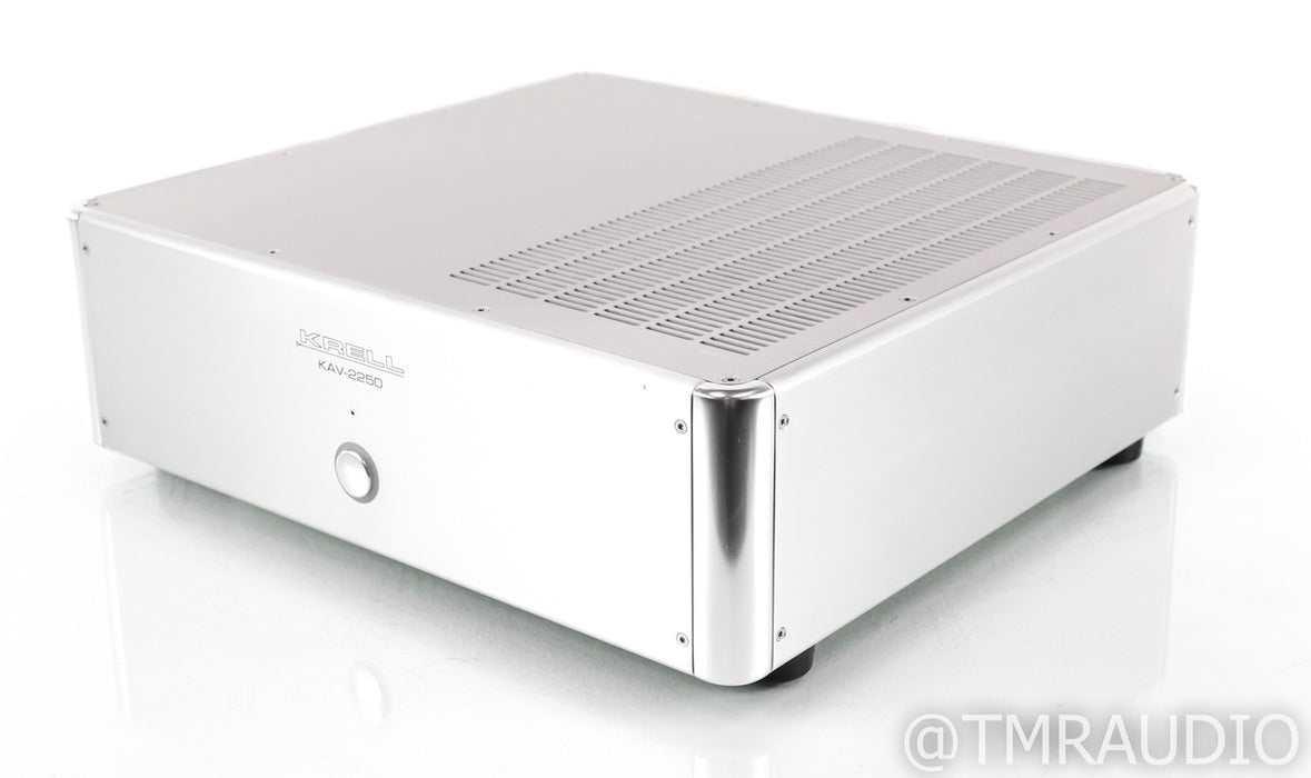 Krell KAV-2250 Stereo Power Amplifier; KAV2250; Silver