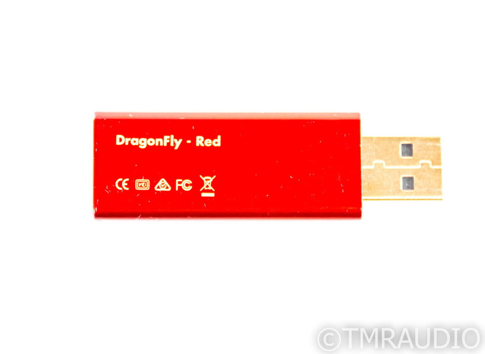 AudioQuest DragonFly Red Portable USB Headphone DAC; D/A Converter