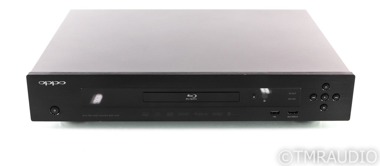 Oppo BDP103D Universal Blu-Ray Player; BDP-103D; Darbee Edition; Remote