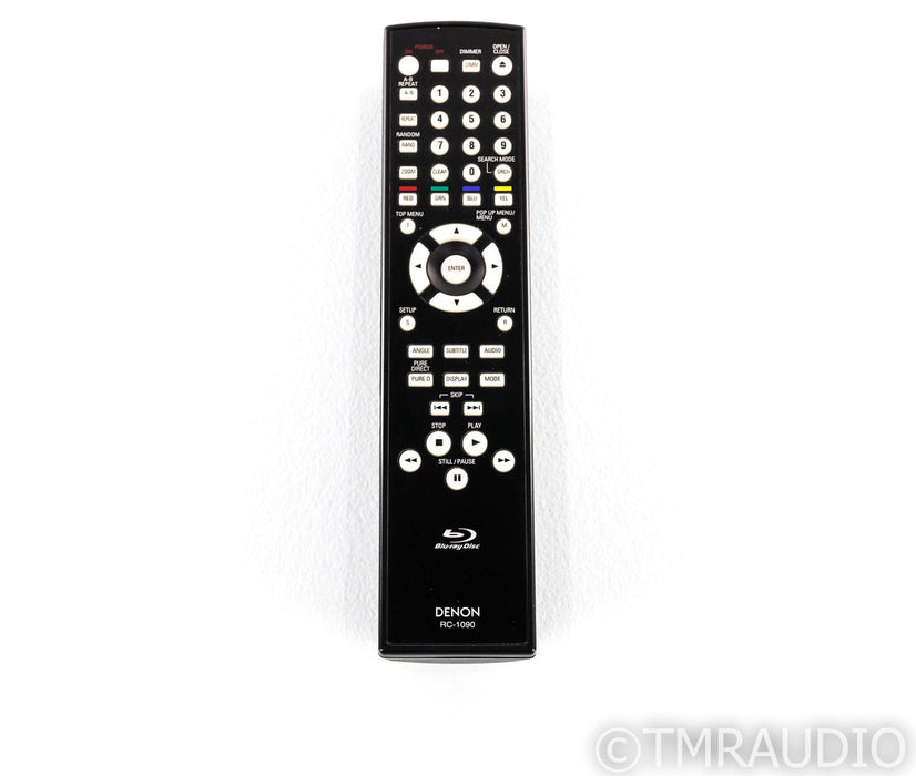 Denon DVD-3800BDCI Universal Blu-Ray Player; Remote