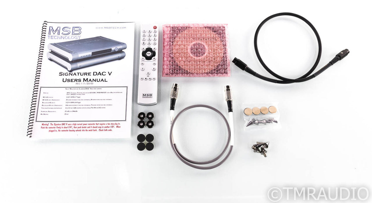 MSB Signature DAC V w/ Diamond Power Base