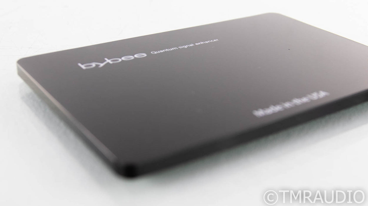 Bybee Quantum Signal Enhancer; Black Acrylic