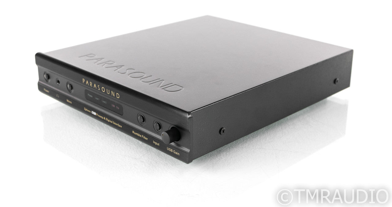Parasound Zphono USB MM / MC Phono Preamplifier; A/D Converter; Z-Phono