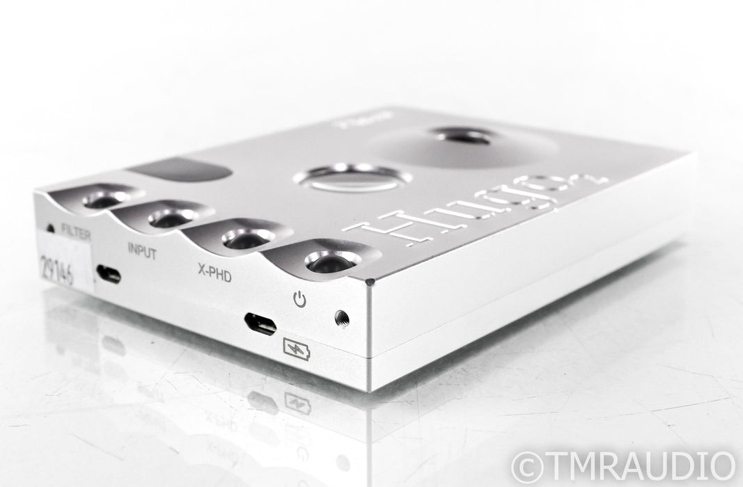 Chord Electronics Hugo 2 Headphone Amplifier; D/A Converter; Silver (No Remote)