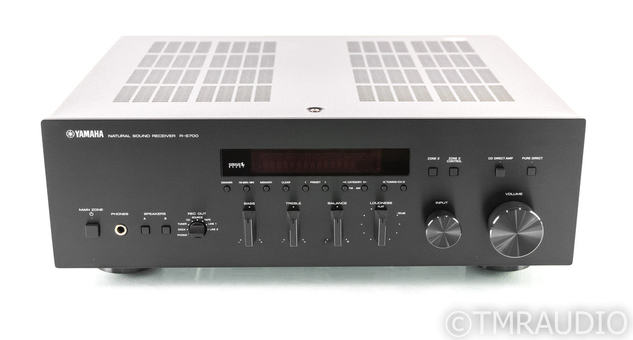 Yamaha R-S700 Stereo AM/FM Receiver; Remote; RS700; MM Phono