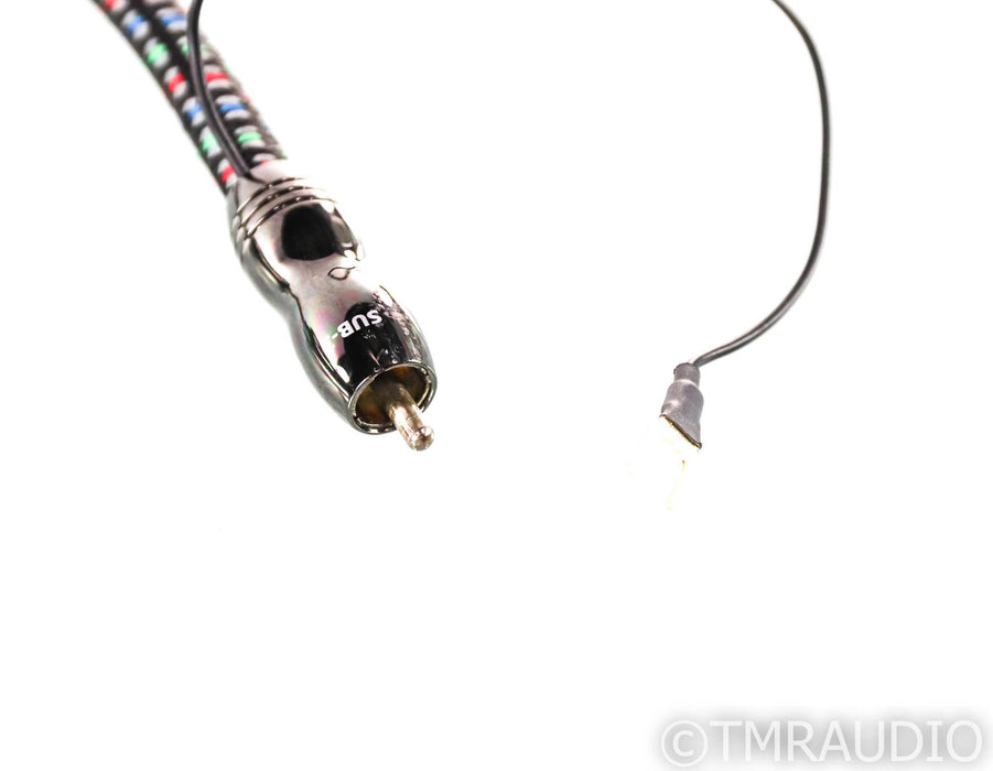 AudioQuest Sub-3 Subwoofer RCA Cable; Single 4.5m Interconnect; 36v DBS