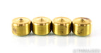 Mapleshade Threaded Low Heavyfeet Brass Isolation Feet; Set of 4