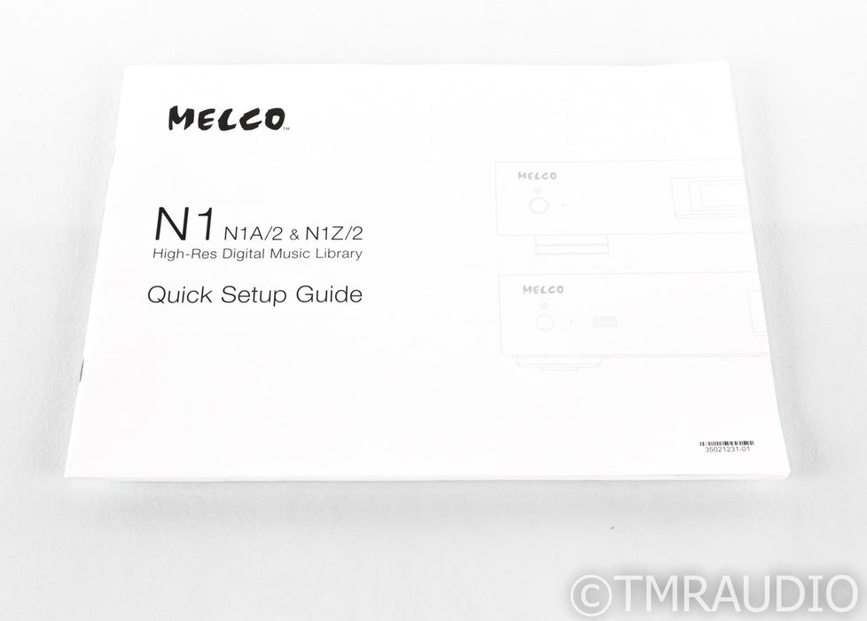 Melco N1A/2 Network Server / Streamer; N1A MK2; Black; 4TB