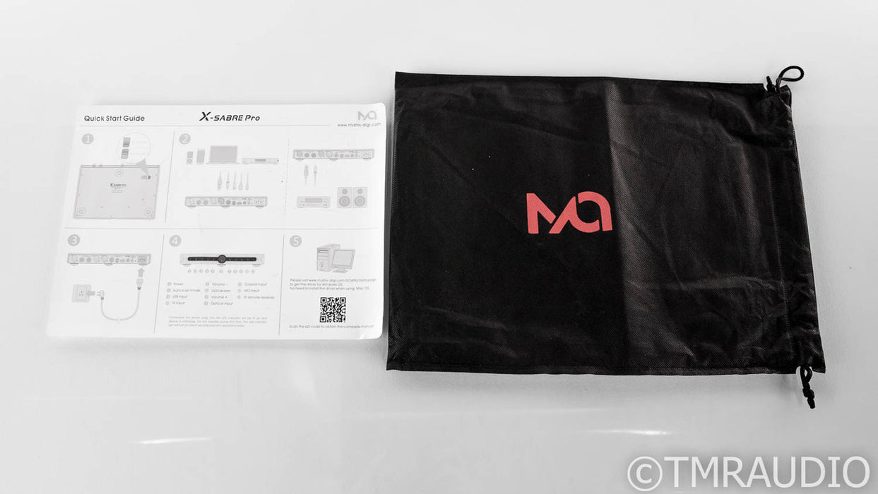Matrix Audio X-Sabre Pro DAC; D/A Converter; 32bit/768kHz DSD 1024; Silver