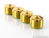 Mapleshade Threaded Low Heavyfeet Brass Isolation Feet; Set of 4