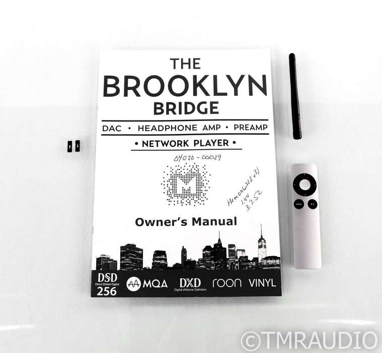 Mytek Brooklyn Bridge DAC / Headphone Amplifier; Network Streamer; Remote