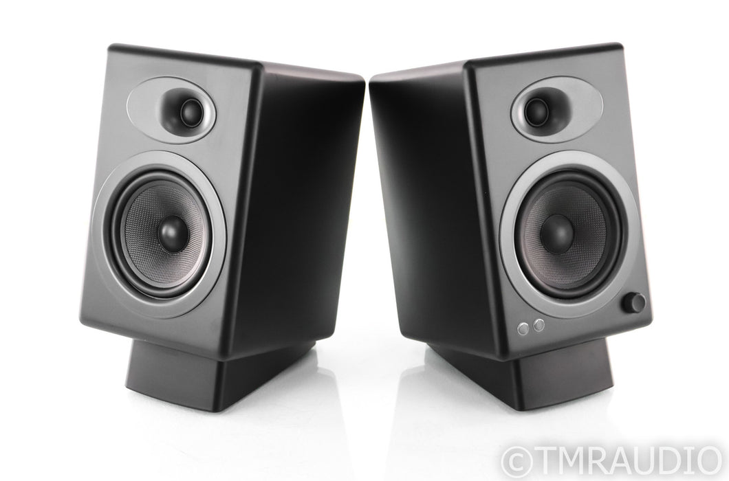 Audioengine A5+ Powered Bookshelf Speakers; Satin Black Pair; A-5+