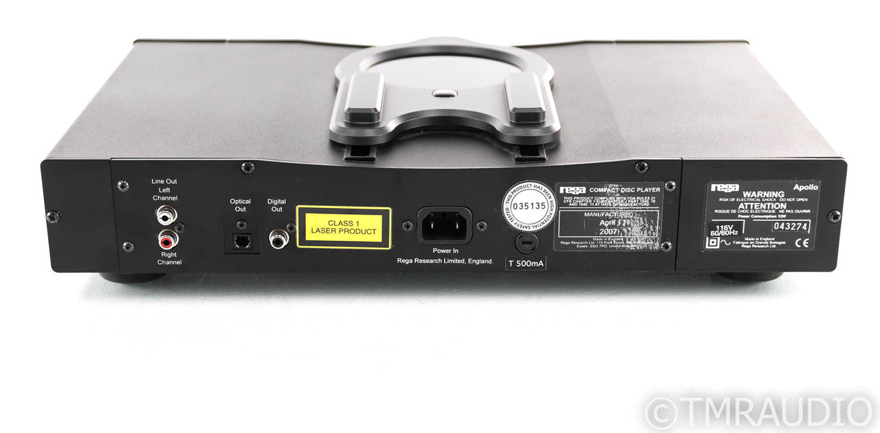 Rega Apollo CD Player; Black; Remote