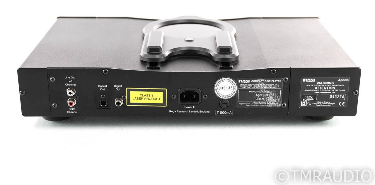Rega Apollo CD Player; Black; Remote