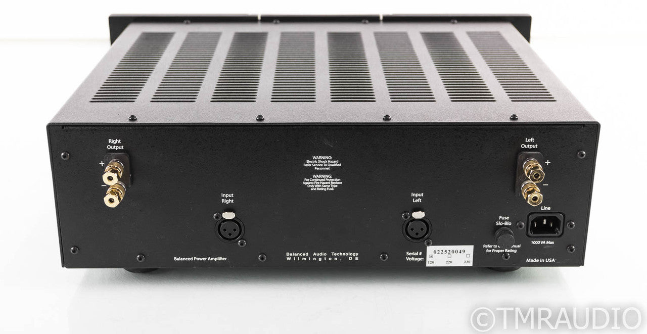 BAT VK-225SE Stereo Power Amplifier; VK225SE; Balanced Audio Technology