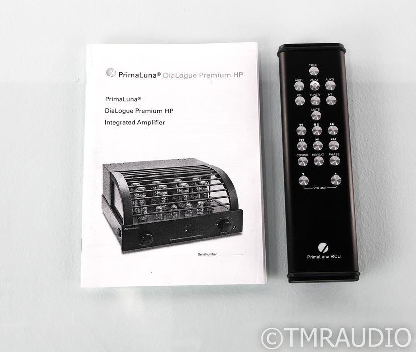 PrimaLuna DiaLogue Premium HP Tube Integrated Amplifier; Stereo