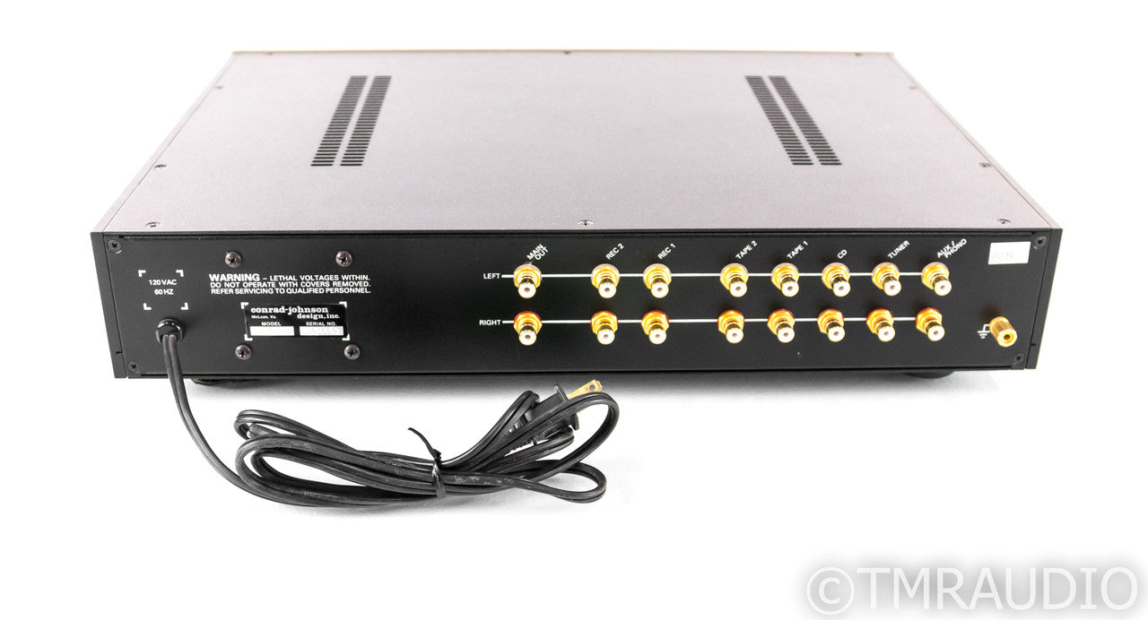 Conrad Johnson PV-12L Stereo Tube Preamplifier; PV12