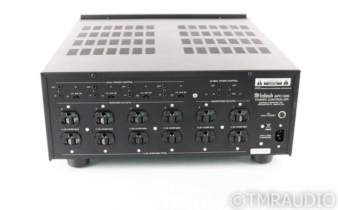 McIntosh MPC1500 Power Controller AC Power Line Conditioner; MPC-1500