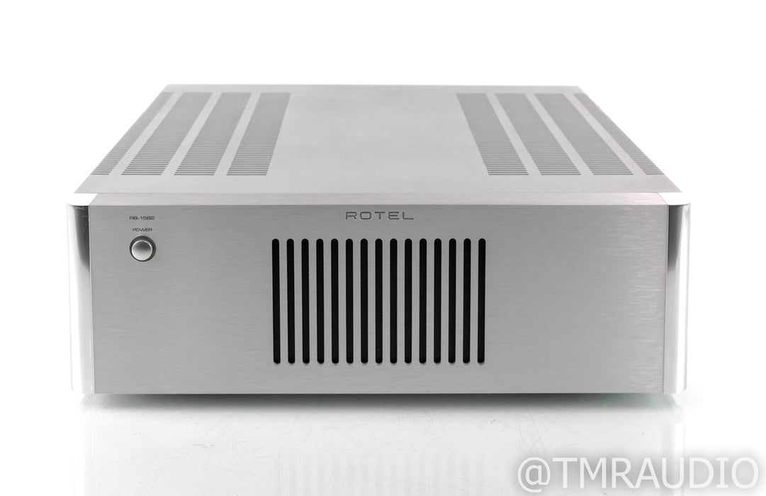 Rotel RB-1582 Stereo Power Amplifier; RB1582; Silver