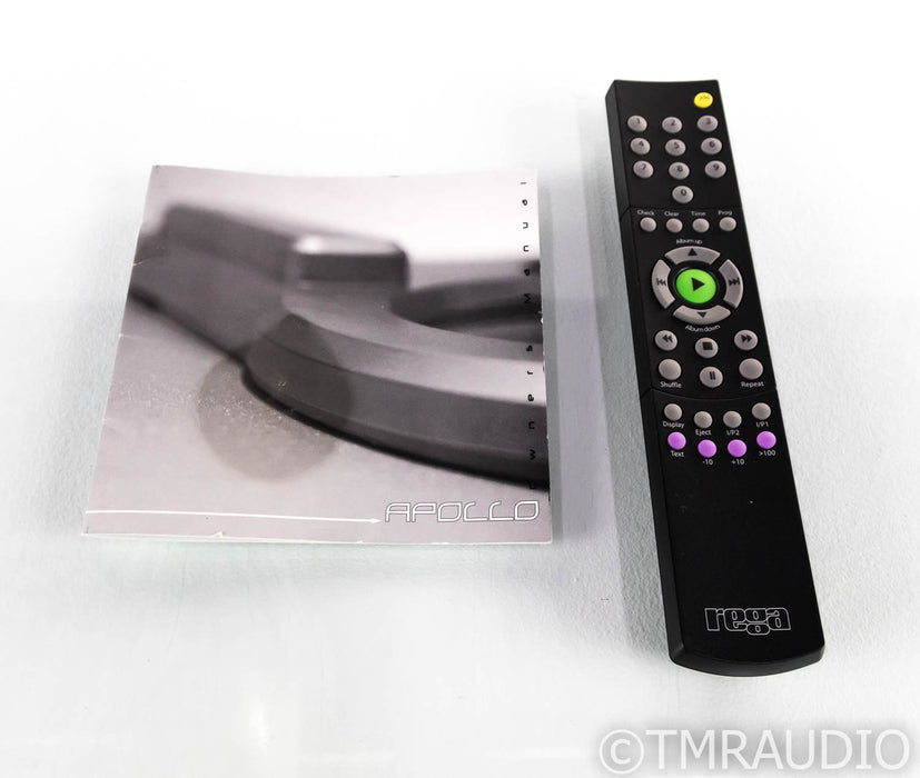 Rega Apollo CD Player; Black; Remote