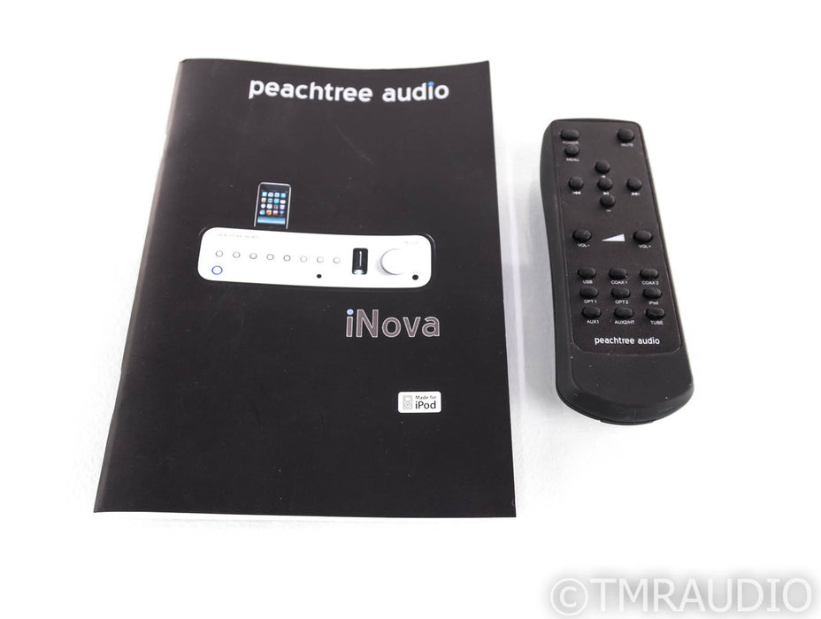 Peachtree iNova Stereo Integrated Amplifier; iPod Dock; Remote