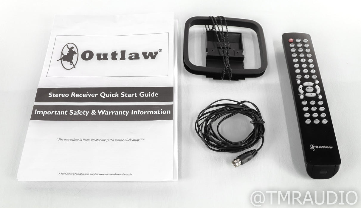 Outlaw Audio RR2160 Stereo AM / FM Receiver; RR-2160; Remote