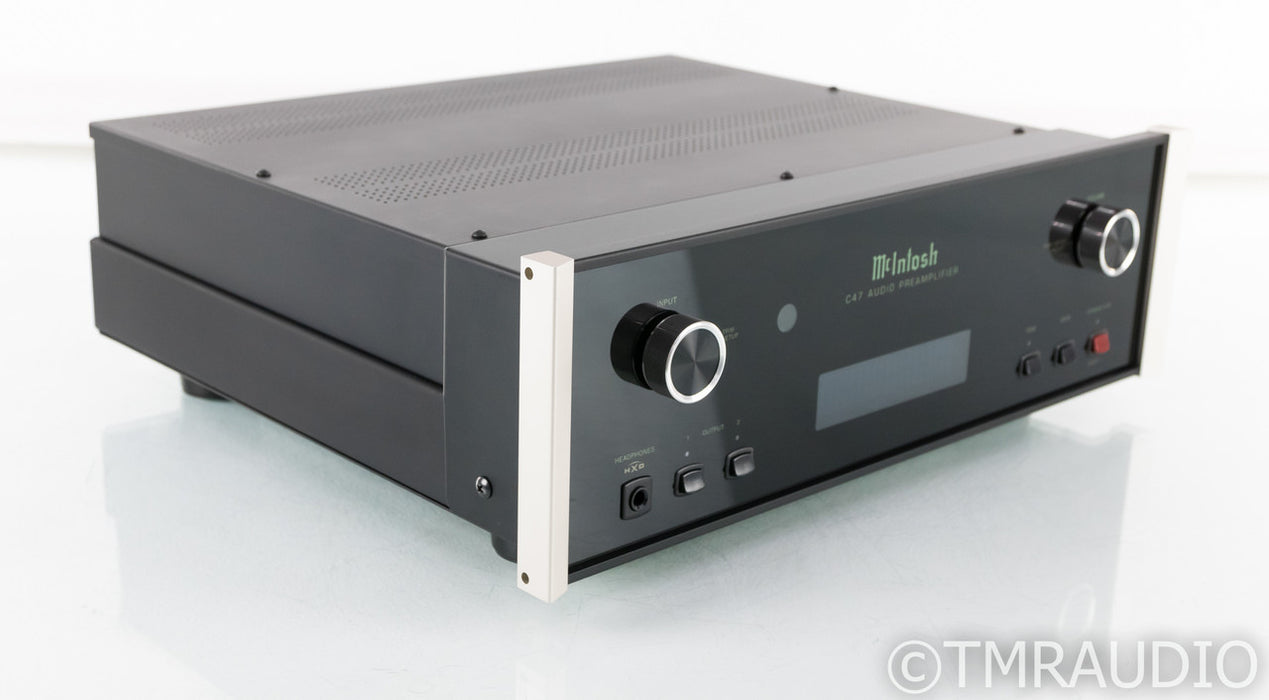 McIntosh C47 Stereo Preamplifier / DAC; C-47; Remote; MM/MC Phono