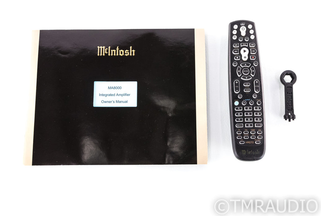 McIntosh MA8000 Stereo Integrated Amplifier; MA-8000