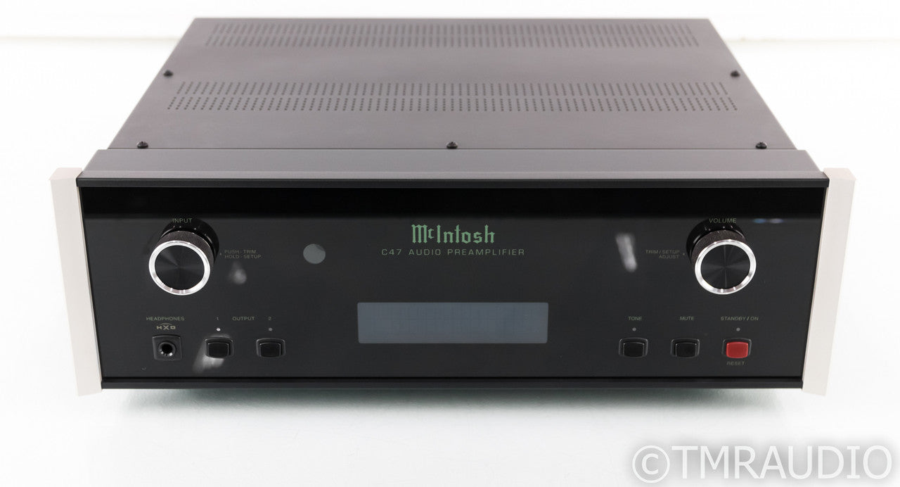 McIntosh C47 Stereo Preamplifier / DAC; C-47; Remote; MM/MC Phono