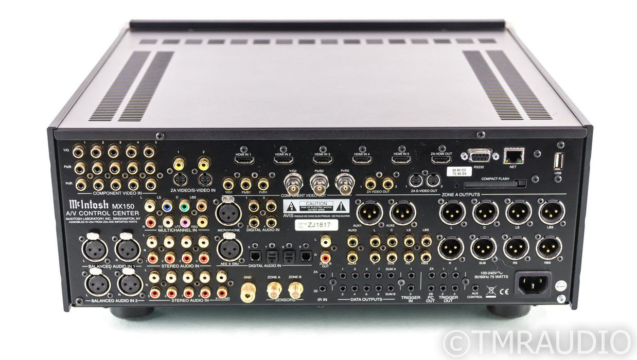 McIntosh MX150 7.1 Channel Home Theater Processor; MX-150 (No Remote)