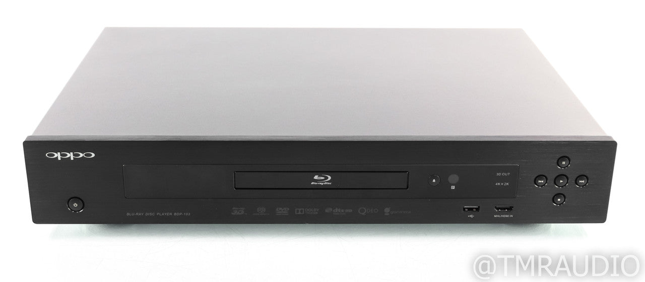 Oppo BDP-103 Universal Blu-Ray Player; BDP103; Remote (1/1)