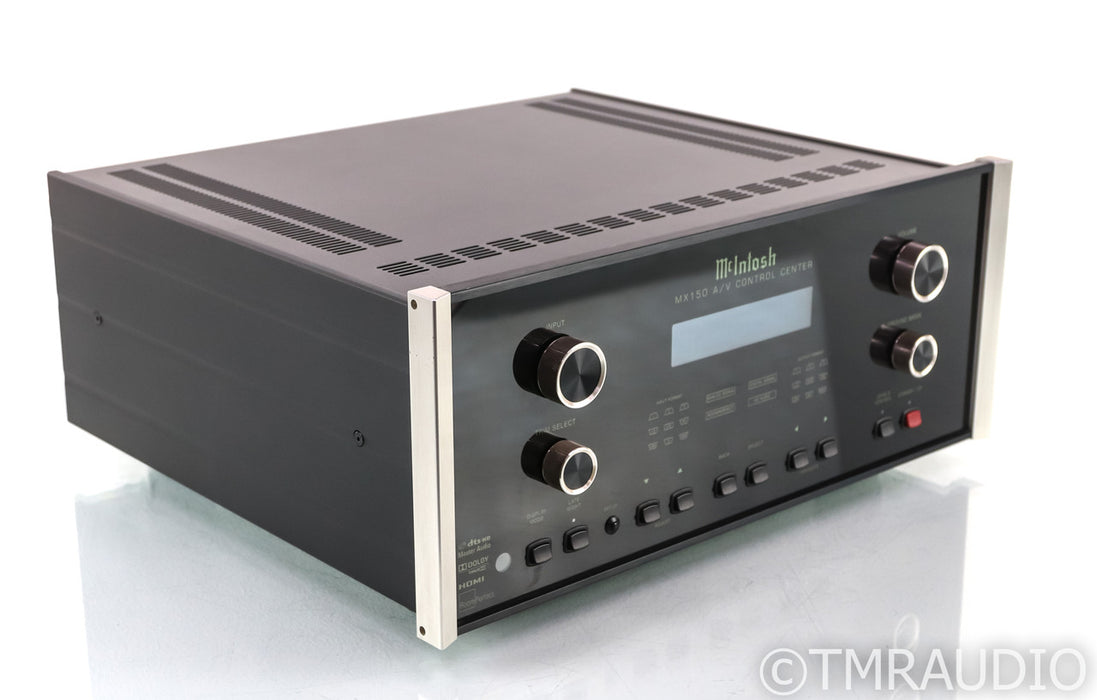 McIntosh MX150 7.1 Channel Theater Processor; MX-150; Remote (No RoomPerfect)