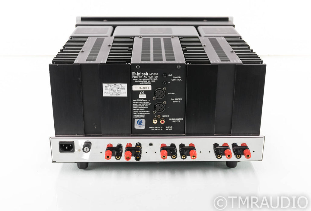 McIntosh MC352 Stereo Power Amplifier; MC-352