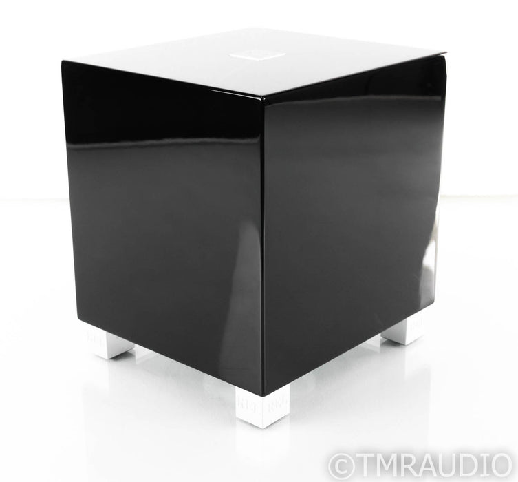 REL T/5i 8" Powered Subwoofer; Gloss Black; T5i