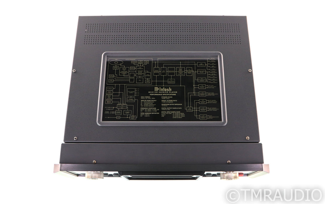 McIntosh MCD1100 SACD / CD Player; MCD-1100; 192kHz USB; Remote