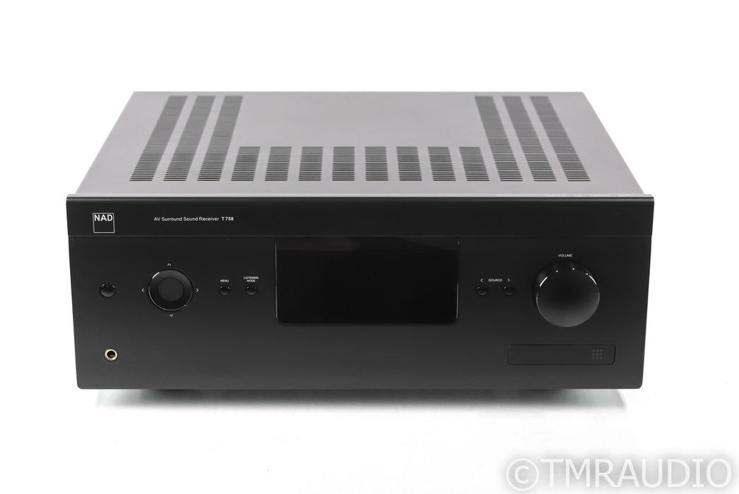NAD T 758 v3 7.1 Channel Home Theater Receiver; T758; Remote
