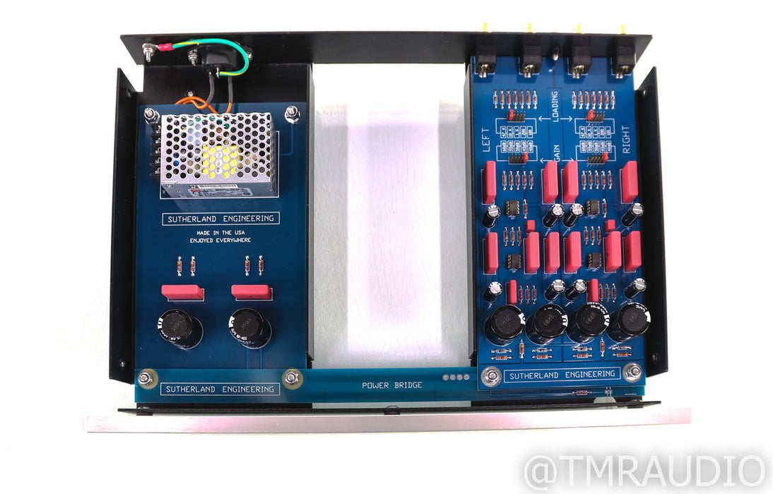 Sutherland Insight MM / MC Phono Preamplifier; Silver