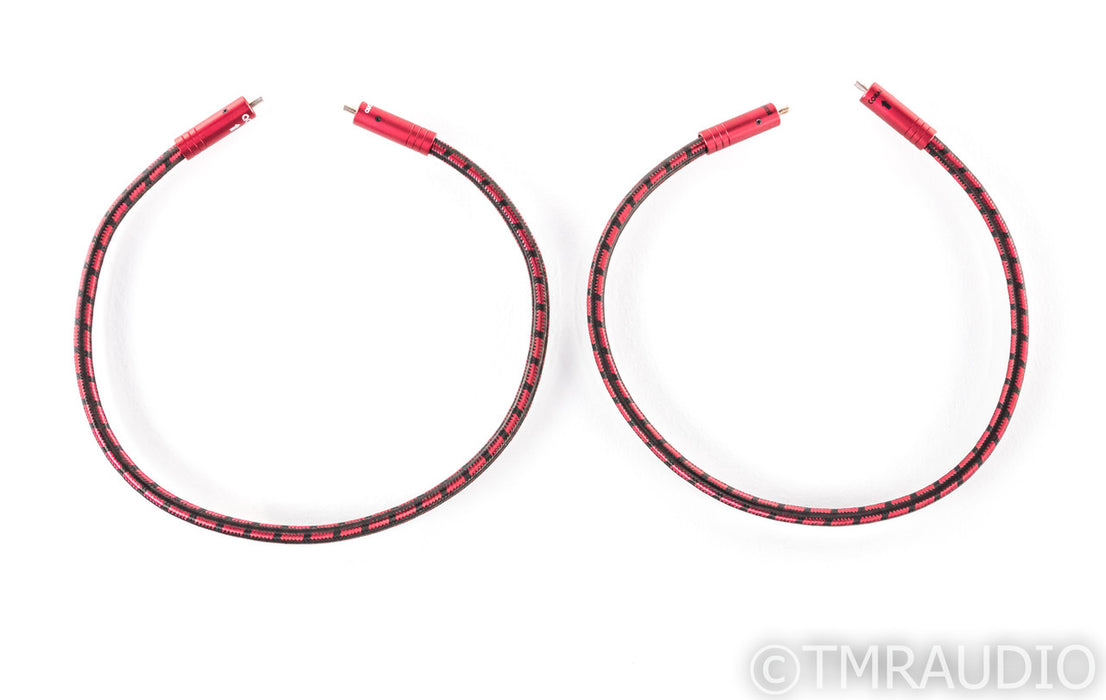 AudioQuest Coral RCA Cables; .5m Pair Interconnects