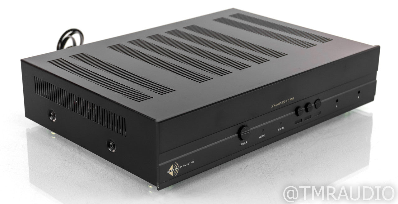 Sonance Sonamp 260 X 3 MkII Stereo Power Amplifier; 260x3 Mark 2