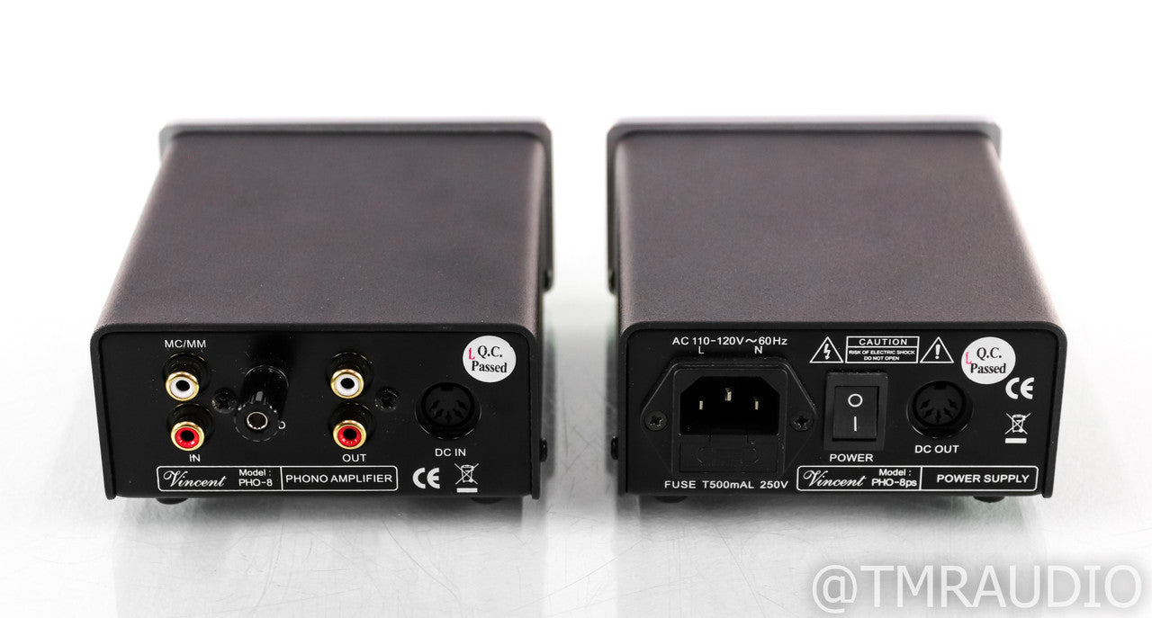 Vincent Audio PHO-8 MM / MC Phono Preamplifier; PHO8
