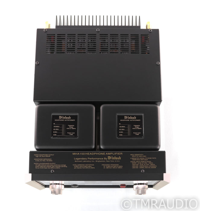 McIntosh MHA150 Headphone Amplifier / DAC / Integrated Amp; MHA-150; Remote