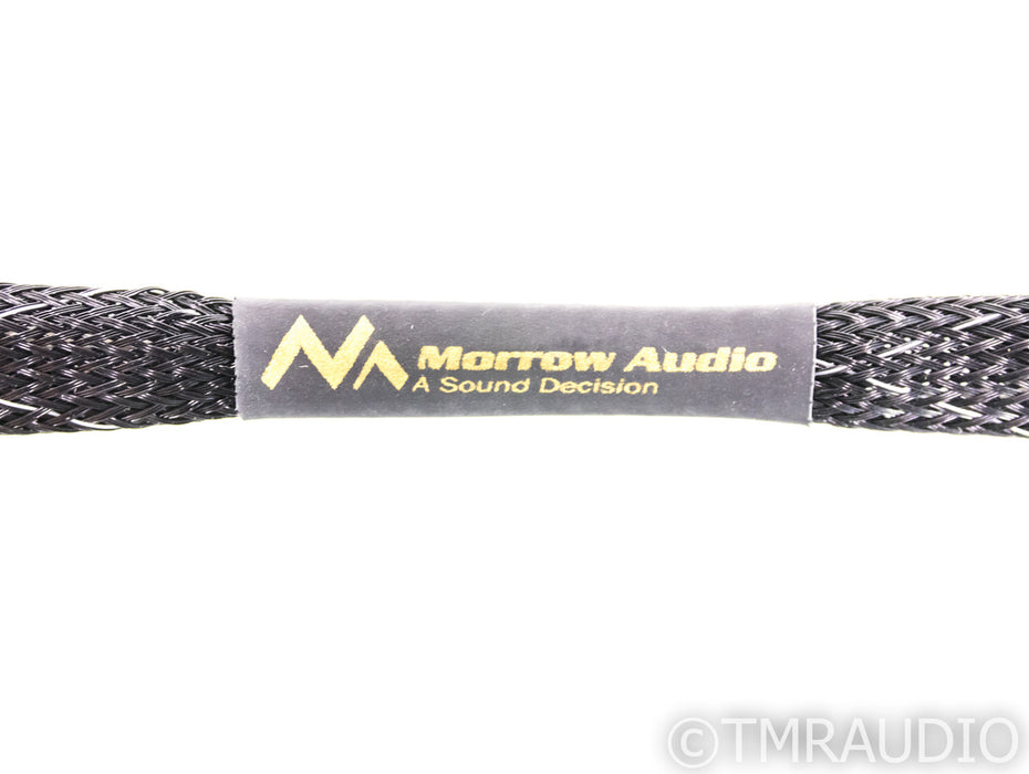 Morrow Audio MA-4 RCA Cables; 1m Pair Interconnects