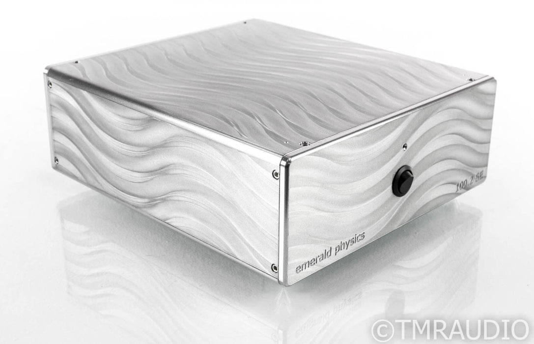 Emerald Physics 100.2 SE Stereo/Mono Power Amplifier; 100.2SE; Silver (1/2)