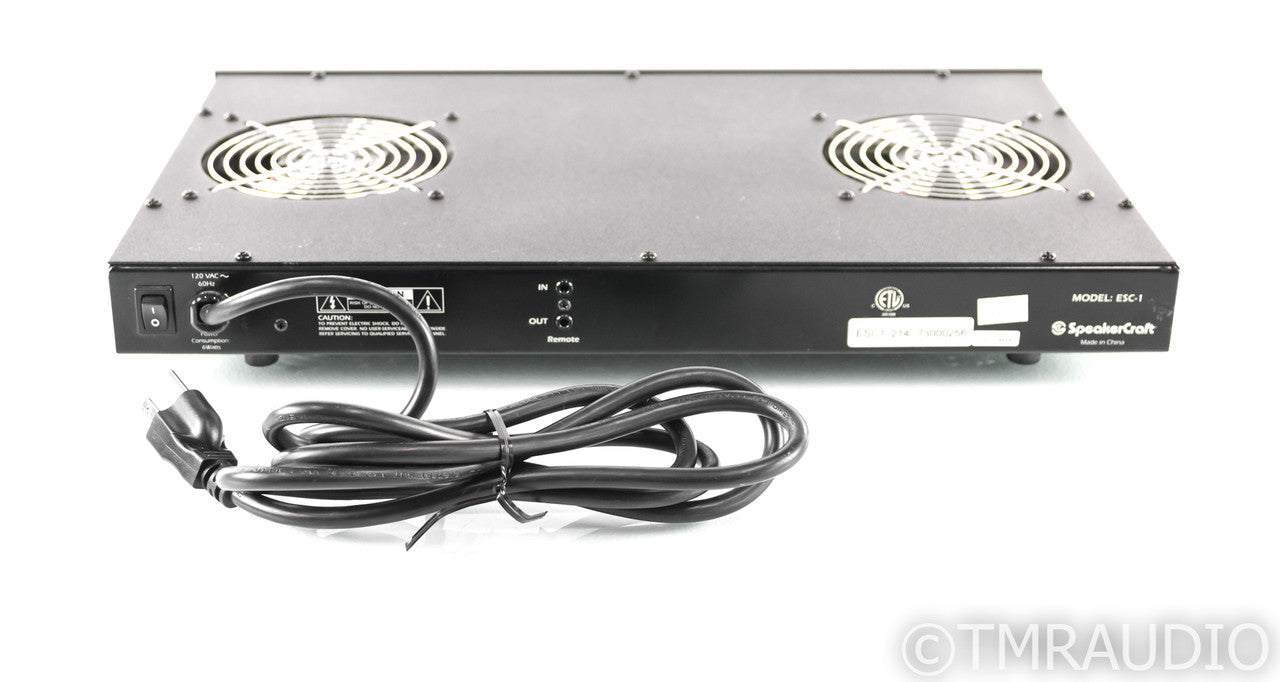 SpeakerCraft ESC-1 Dual Rack Cooling Fan; ESC1