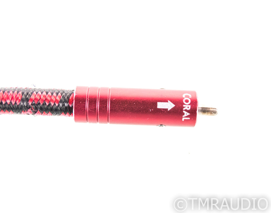 AudioQuest Coral RCA Cable; Single .5m Interconnect