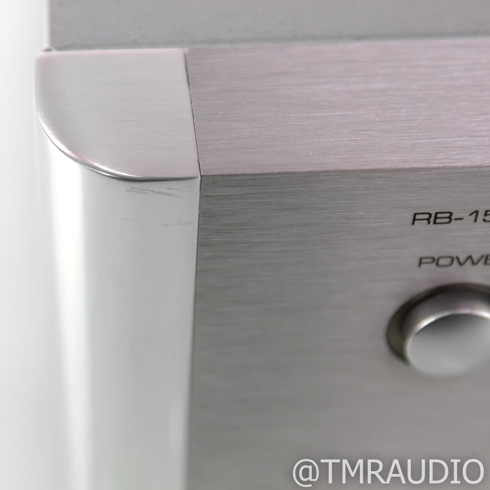 Rotel RB-1582 Stereo Power Amplifier; RB1582; Silver