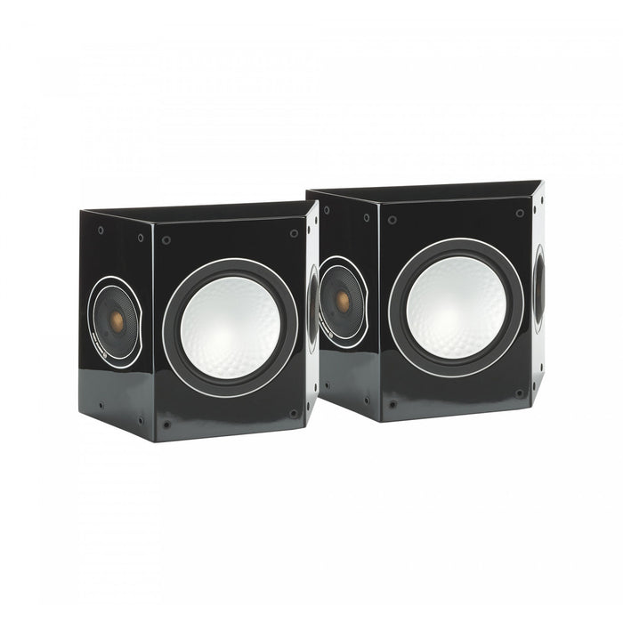 Monitor Audio Silver FX Surround Speakers; Gloss Black Pair (New)